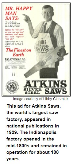 Atkins Saw Advertisement