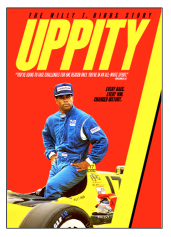 Movie poster: Uppity - the Willy t. Ribbs Story.