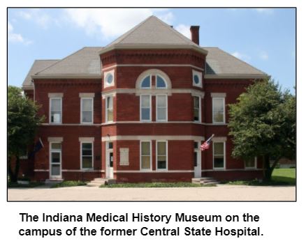 The Indiana Medical History Museum on the campus of the former Central State Hospital.