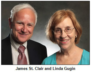 James St. Clair and Linda Gugin.