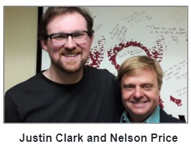 Justin Clark with Nelson Price