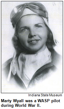Marty Wyall was a WASP pilot during World War II.
