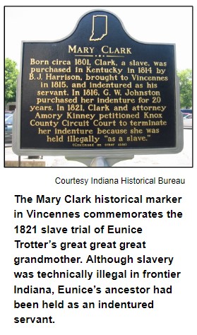 Mary Clark Historical Marker