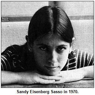 Sandy Eisenberg Sasso in 1970.