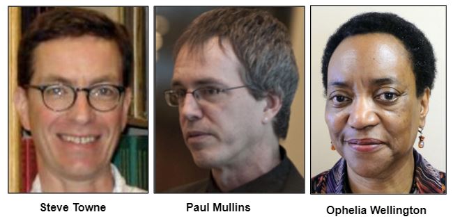 Steve Towne, Paul Mullins, Ophelia Wellington.