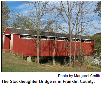 The Stockheughter Bridge is in Franklin County. Photo by Margaret Smith.