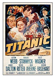 Titanic movie poster.