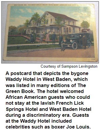 Postcard of Waddy Hotel