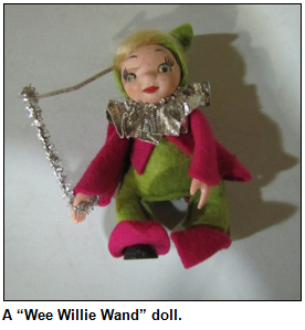 Wee Willie Wand doll.