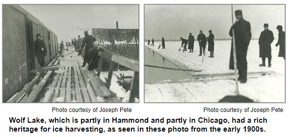 Wolf Lake Ice Harvest