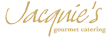 Jacquie's Gourmet Catering logo.