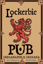 Lockerbie Pub logo.