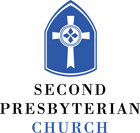 Second Presbyterian Church of Indianapolis logo.