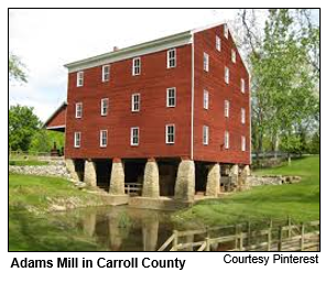 Adams Mill in Carroll County.