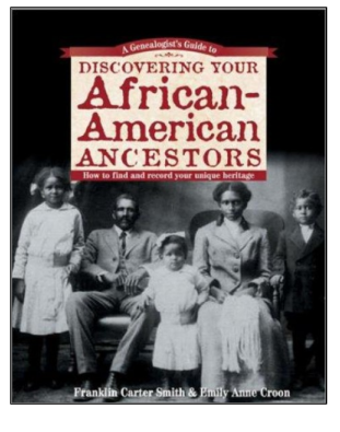 Book cover: Discovering your African American Ancestors.
