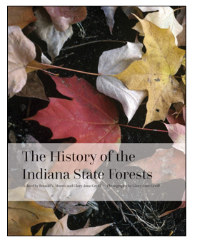 Book cover: The History of the Indiana State Forests.