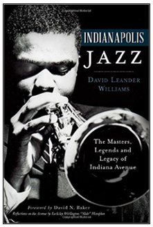 Indianapolis Jazz book cover by David Leander Williams.