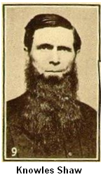 Knowles Shaw, evangelical preacher and composer of "Bringing in the Sheaves".