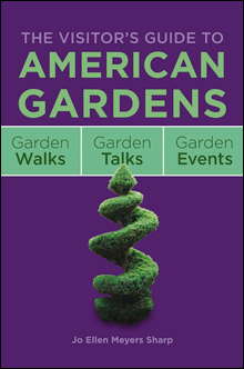 The Visitor's Guide to American Gardens book cover.