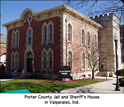 Porter County Jail and Sheriff's House in Valparaiso, Ind.