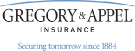 Gregory & Appel logo.